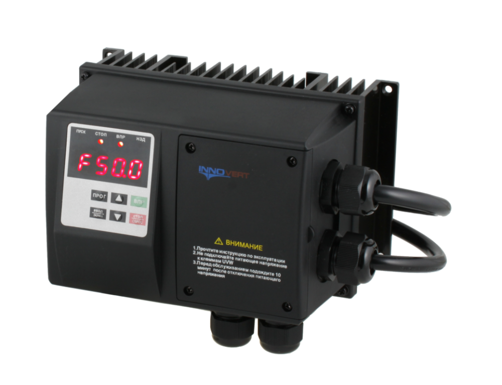 INNOVERT IPD401P21B IP65, 0,4кВт, 220В, 2,5А