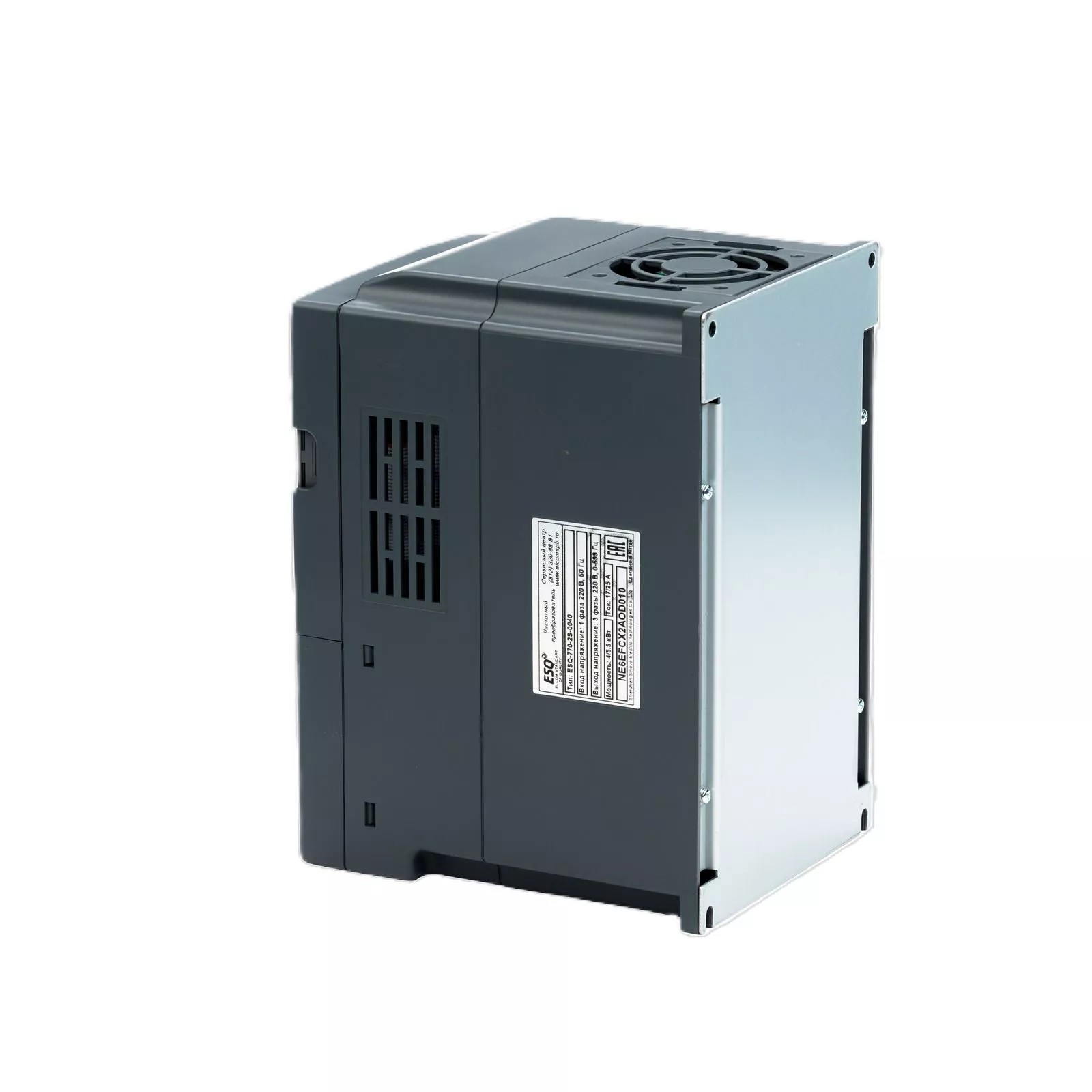 ESQ-770-4T0075G/0110P 7.5/11кВт, 380В ESQ-770-4T0075G/0110P 7.5/11кВт, 380В